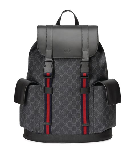 mens gucci backpack|luxury leather backpacks for men.